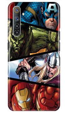 Avengers Superhero Mobile Back Case for Realme 6i  (Design - 124)