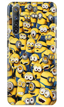 Minions Mobile Back Case for Realme 6i  (Design - 126)