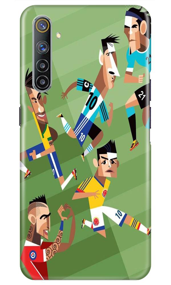 Football Case for Realme 6i  (Design - 166)