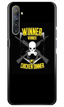 Winner Winner Chicken Dinner Mobile Back Case for Realme 6i  (Design - 178)