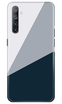 Blue Shade Mobile Back Case for Realme 6i (Design - 182)