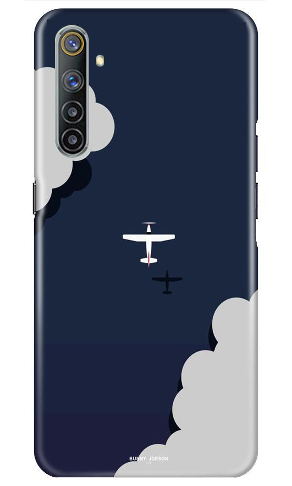 Clouds Plane Case for Realme 6i (Design - 196)