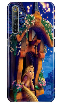 Cute Girl Mobile Back Case for Realme 6i (Design - 198)