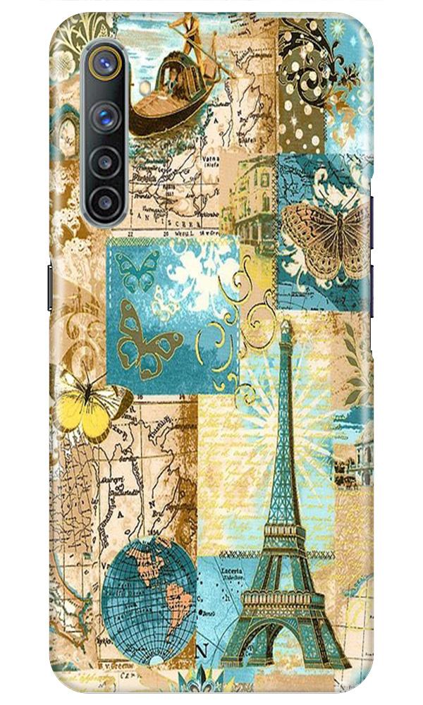 Travel Eiffel Tower Case for Realme 6i (Design No. 206)