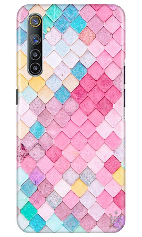 Pink Pattern Case for Realme 6i (Design No. 215)