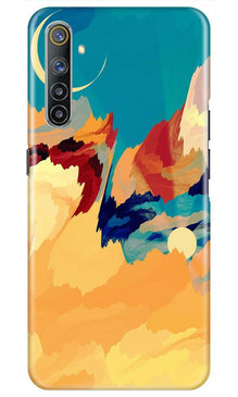 Modern Art Mobile Back Case for Realme 6i (Design - 236)