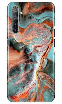 Marble Texture Mobile Back Case for Realme 6i (Design - 309)