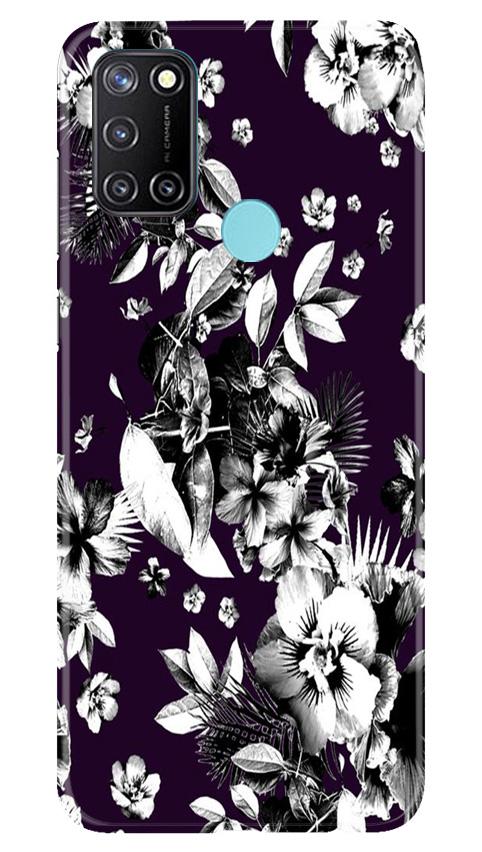 white flowers Case for Realme 7i