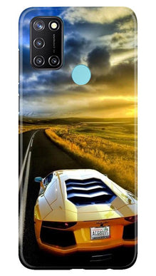 Car lovers Mobile Back Case for Realme 7i (Design - 46)