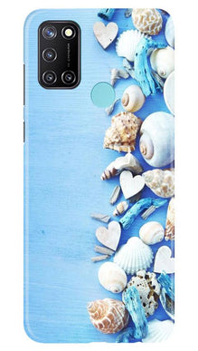 Sea Shells2 Mobile Back Case for Realme 7i (Design - 64)