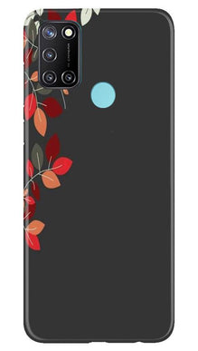 Grey Background Mobile Back Case for Realme 7i (Design - 71)