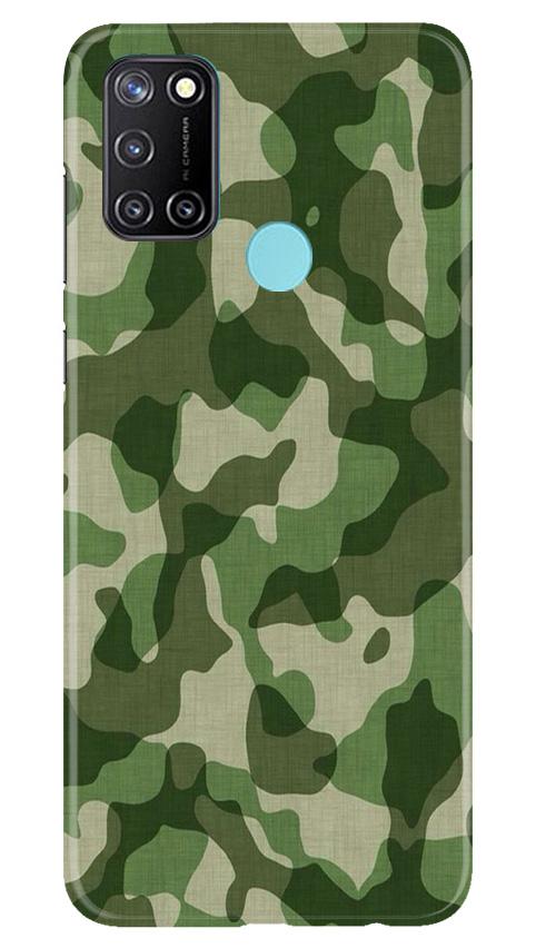 Army Camouflage Case for Realme 7i(Design - 106)