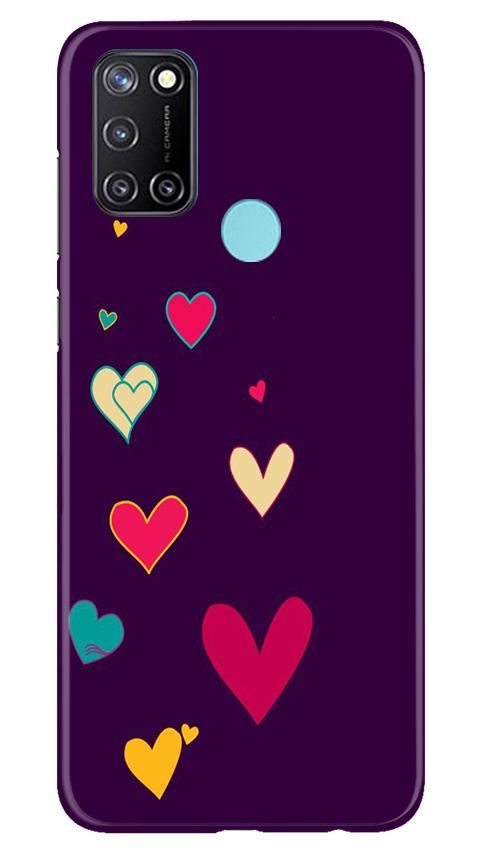 Purple Background Case for Realme 7i(Design - 107)