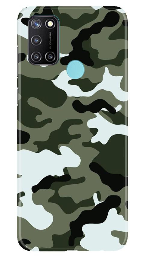 Army Camouflage Case for Realme 7i(Design - 108)