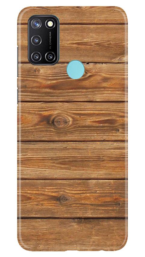 Wooden Look Case for Realme 7i(Design - 113)