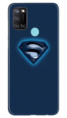 Superman Superhero Mobile Back Case for Realme 7i  (Design - 117)