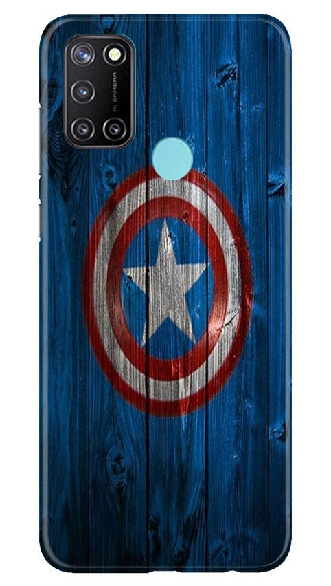 Captain America Superhero Case for Realme 7i(Design - 118)