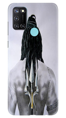 Lord Shiva Mobile Back Case for Realme 7i  (Design - 135)