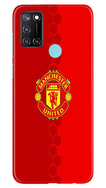 Manchester United Mobile Back Case for Realme 7i  (Design - 157)