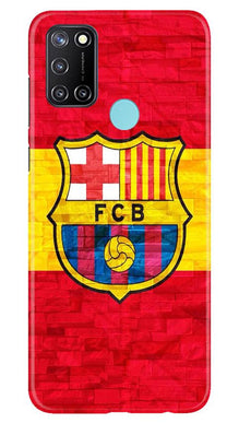 FCB Football Mobile Back Case for Realme 7i  (Design - 174)