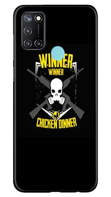 Winner Winner Chicken Dinner Mobile Back Case for Realme 7i  (Design - 178)