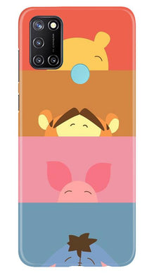 Cartoon Mobile Back Case for Realme 7i (Design - 183)