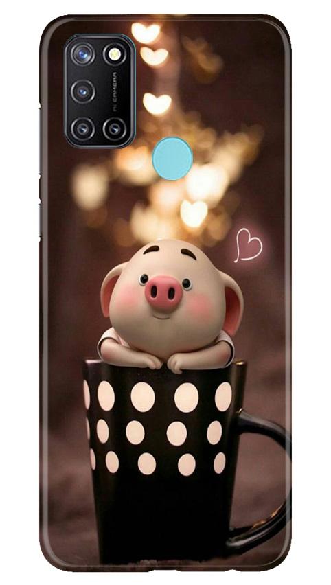 Cute Bunny Case for Realme 7i (Design No. 213)