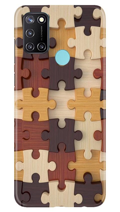 Puzzle Pattern Case for Realme 7i (Design No. 217)