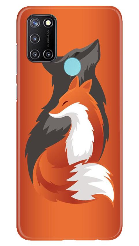 Wolf  Case for Realme 7i (Design No. 224)