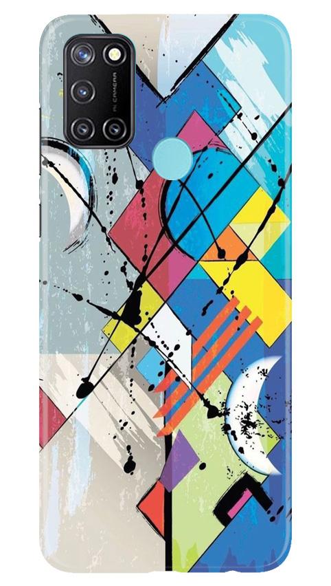 Modern Art Case for Realme 7i (Design No. 235)