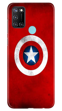 Captain America Mobile Back Case for Realme C17 (Design - 249)