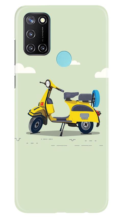 Vintage Scooter Case for Realme 7i (Design No. 260)