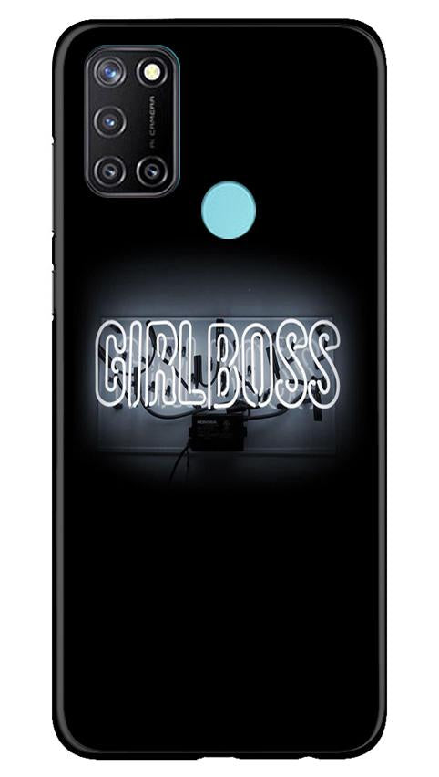 Girl Boss Black Case for Realme 7i (Design No. 268)