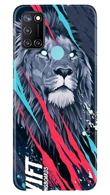 Lion Mobile Back Case for Realme C17 (Design - 278)