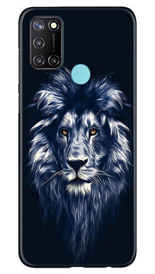 Lion Mobile Back Case for Realme 7i (Design - 281)