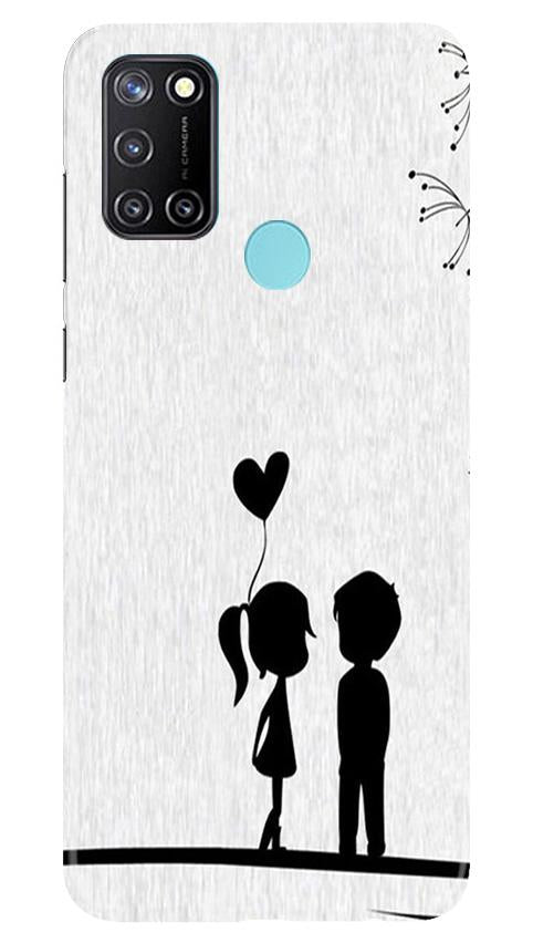 Cute Kid Couple Case for Realme 7i (Design No. 283)