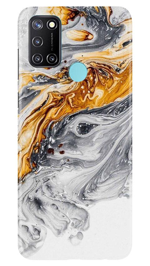 Marble Texture Mobile Back Case for Realme 7i (Design - 310)