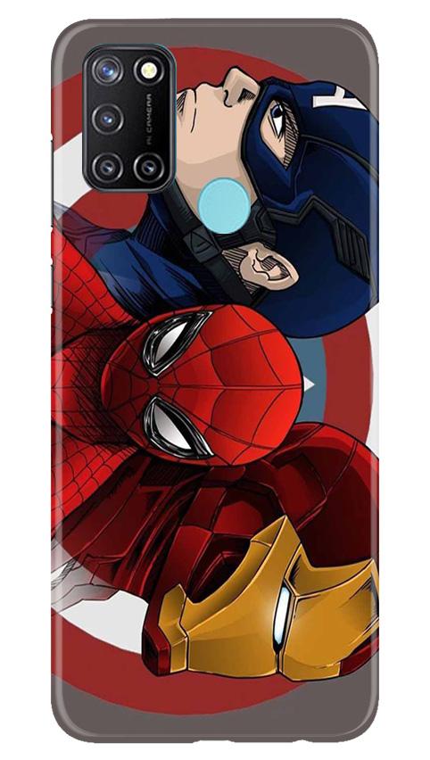 Superhero Mobile Back Case for Realme 7i (Design - 311)