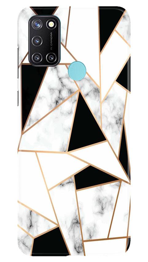 Marble Texture Mobile Back Case for Realme 7i (Design - 322)