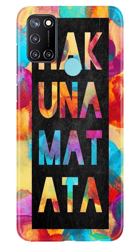 Hakuna Matata Mobile Back Case for Realme 7i (Design - 323)