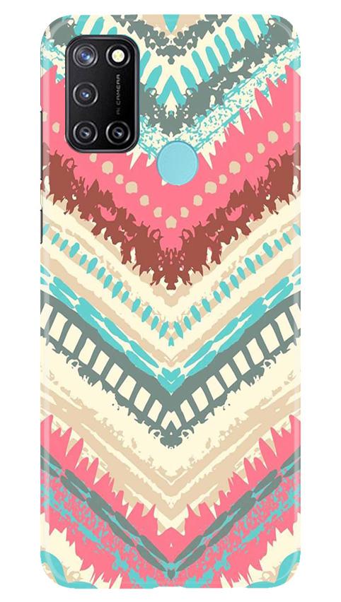 Pattern Mobile Back Case for Realme 7i (Design - 368)