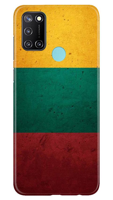 Color Pattern Mobile Back Case for Realme 7i (Design - 374)