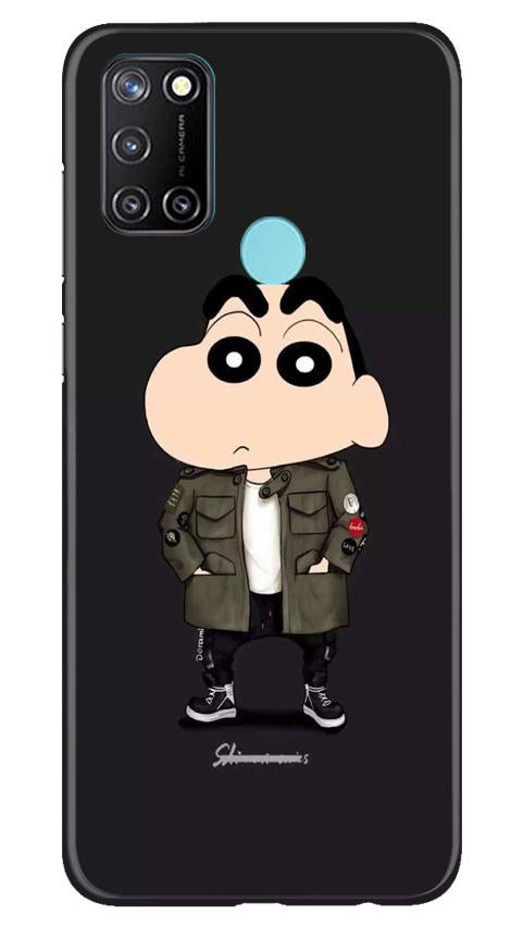 Shin Chan Mobile Back Case for Realme 7i (Design - 391)