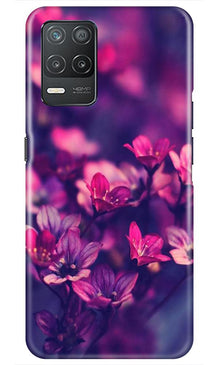 flowers Mobile Back Case for Realme 8 5G (Design - 25)