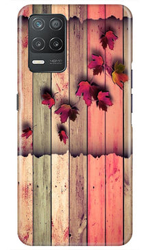 Wooden look2 Mobile Back Case for Realme 8 5G (Design - 56)