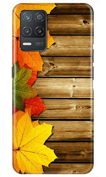 Wooden look3 Mobile Back Case for Realme 8 5G (Design - 61)