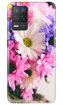 Coloful Daisy Mobile Back Case for Narzo 30 5G (Design - 73)