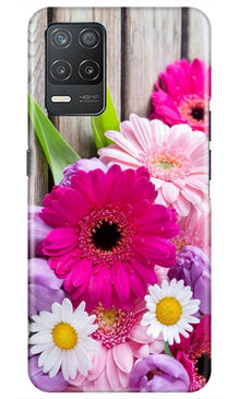 Coloful Daisy2 Mobile Back Case for Realme 8 5G (Design - 76)