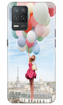 Girl with Baloon Mobile Back Case for Realme 8 5G (Design - 84)