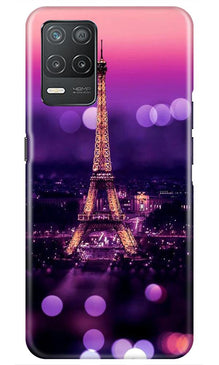 Eiffel Tower Mobile Back Case for Realme 8 5G (Design - 86)